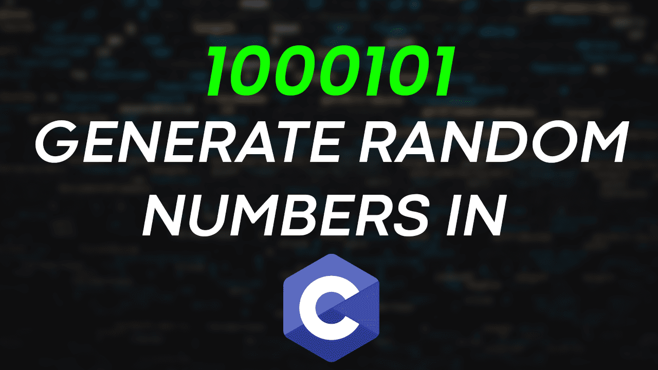 How to Generate Random Numbers in C Language